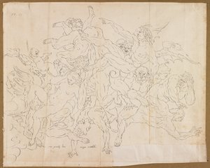 (detalle) de la Caída de los Ángeles Rebeldes